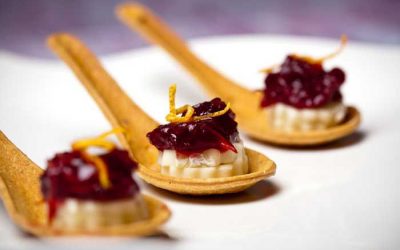 Brie, Chutney, Orange Zest