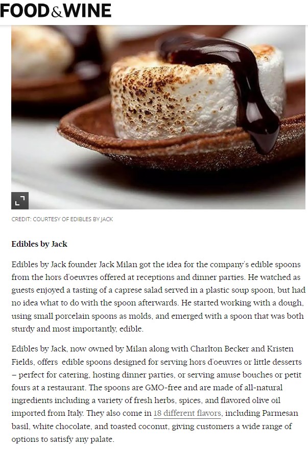 Food & Wine: We Tried 3 Edible Cutlery Brands — Here's What We Found Food & Wine: We Tried 3 Edible Cutlery Brands — Here's What We Found